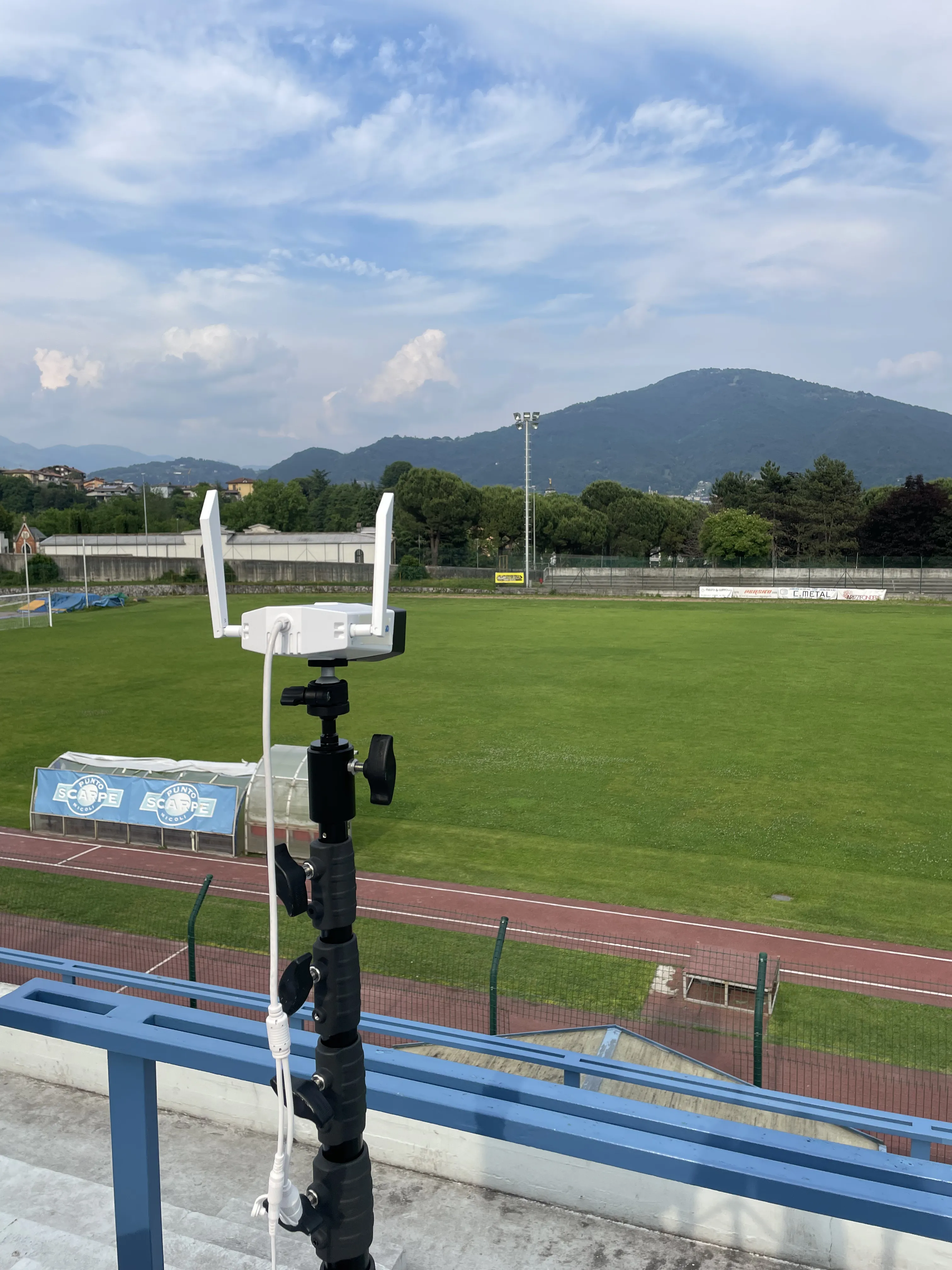 POSIZIONA LA CAMERA